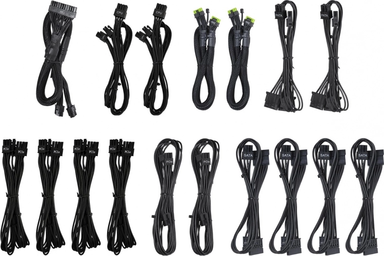 Câblage entièrement modulaire pour une configuration propre