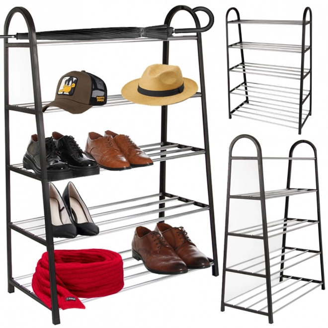 Organiseur de chaussures avec grand étagère d'armoire