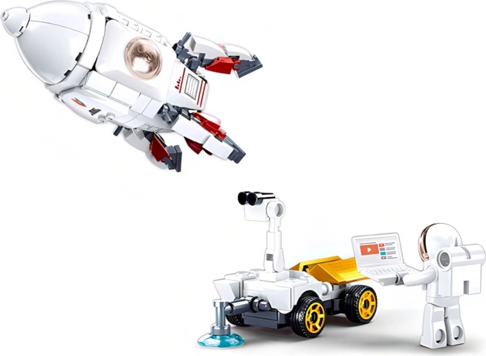 Figurines d’astronautes articulées