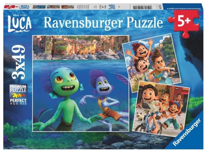 Disney Pixar : Luca puzzle 3x49 pièces