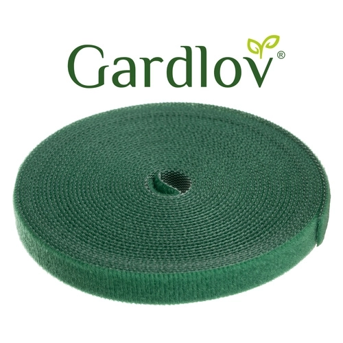 Ruban textile vert Gardlov avec crochet et boucle 5m