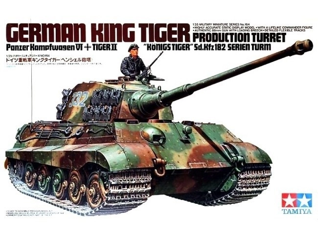 modèle en plastique de char King Tiger à assembler