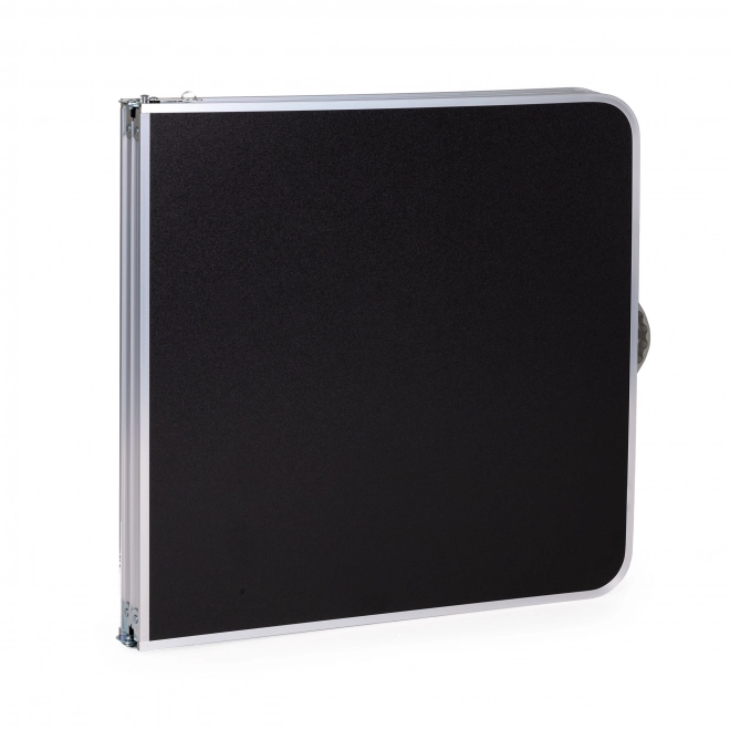 Table de camping pliante camping noir plateau 120 x 60 cm