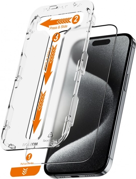 Verre de protection EasyShield 2-Pack pour iPhone 15 Pro