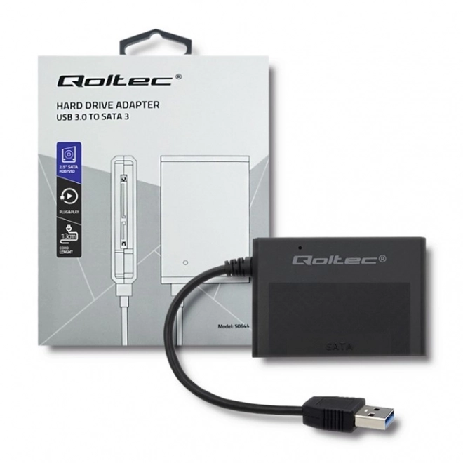 Adaptateur USB 3.0 pour disques HDD/SSD 2.5 pouces SATA3