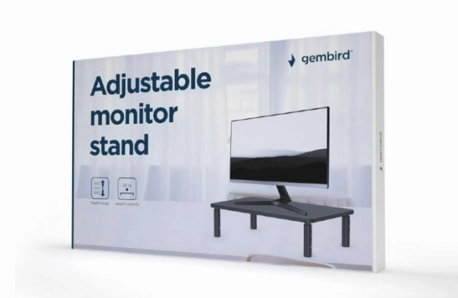 Support ajustable en hauteur pour moniteur ou ordinateur portable