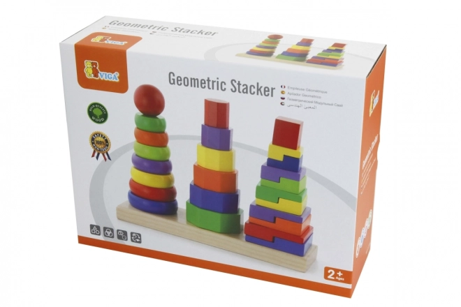 Puzzle en bois pyramide