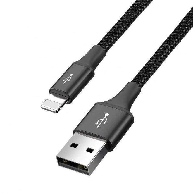 Baseus Câble USB rapide 4 en 1 2xUSB-C / Lightning / Micro 3,5A 1,2m - noir