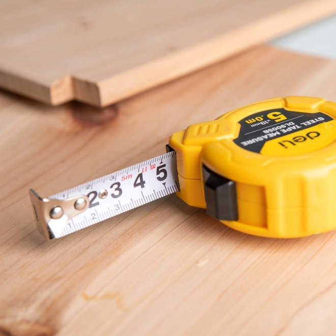 Mètre 5m/19mm Outils Deli EDL9005B (Jaune)