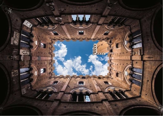 Puzzle Ravensburger 1000 pièces Palazzo Pubblico, Italie