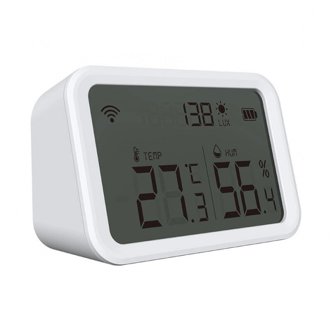 Capteur de température et d'humidité avec affichage et connexion Wi-Fi