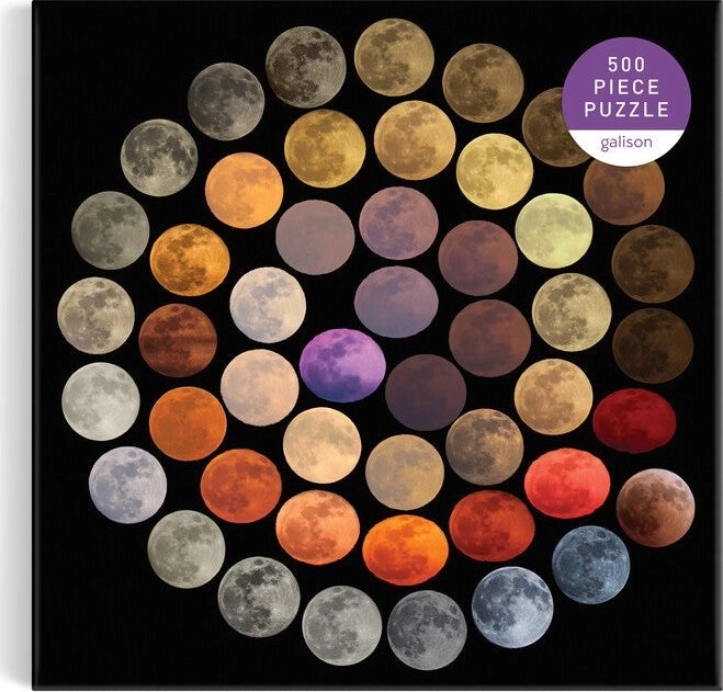 Galison puzzle Couleurs de la Lune 500 pièces