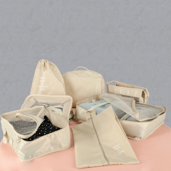 Ensemble d'organisateurs de voyage pour valise - 8 pièces