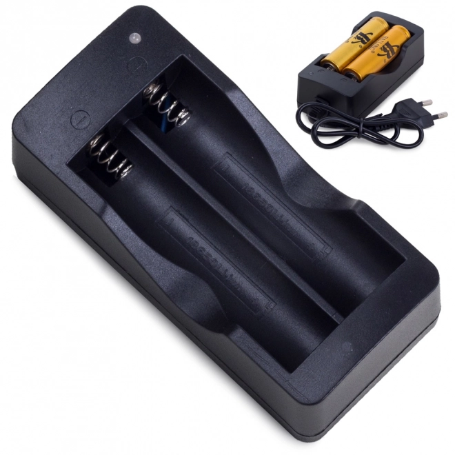Chargeur de batterie double 18650