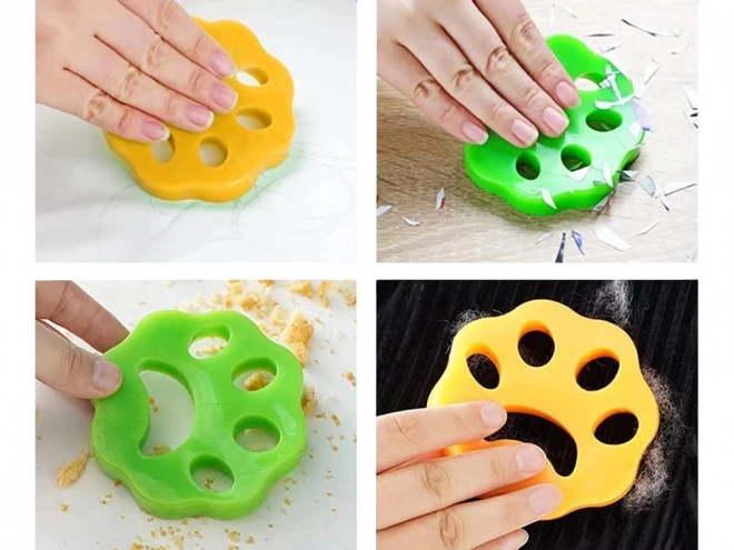 Patte pour machine à laver pour enlever les poils