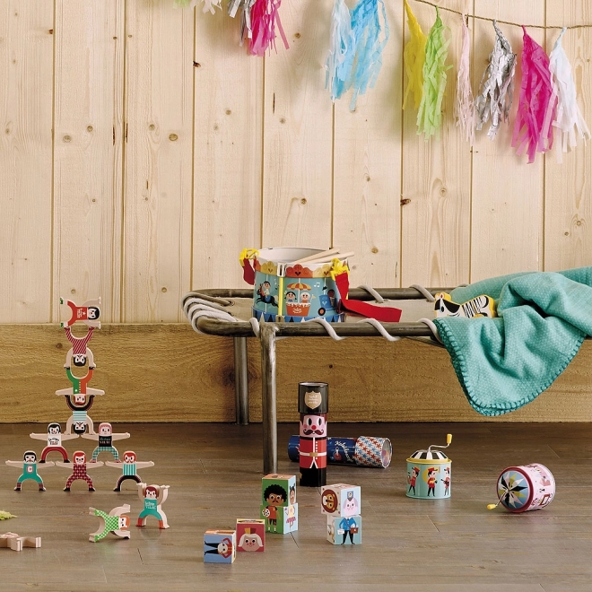 Vilac Figurines en bois acrobates