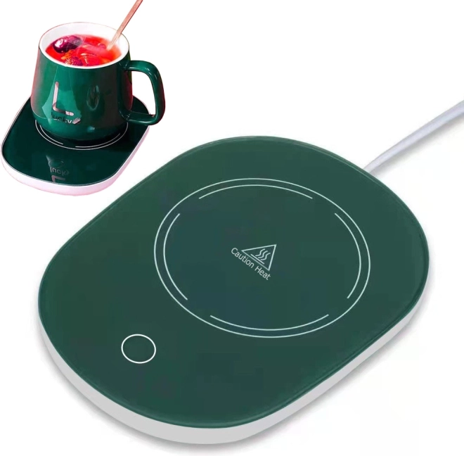 Chauffe-tasse électrique pour café et thé 16W, panneau LED étanche