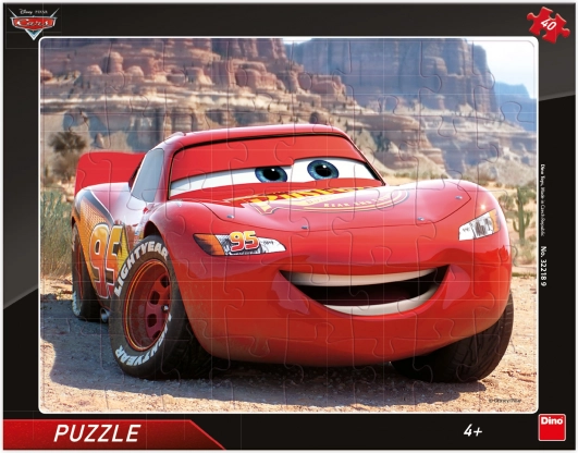 Puzzle Cars : Flash McQueen 40 pièces
