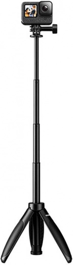 Conception 2‑en‑1 : trépied et perche à selfie