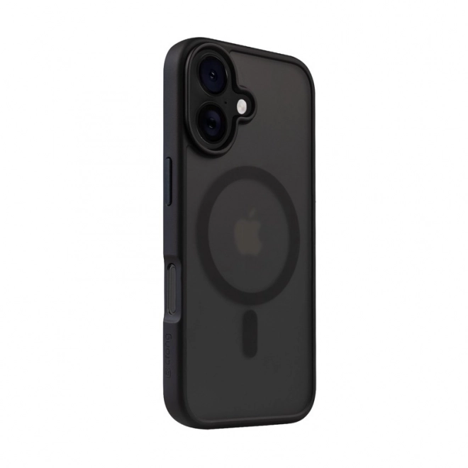 Coque Hybrid Frost MAG pour iPhone 16 noir