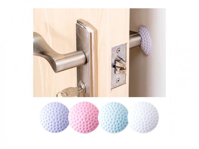 Pare-chocs de porte en caoutchouc - blanc
