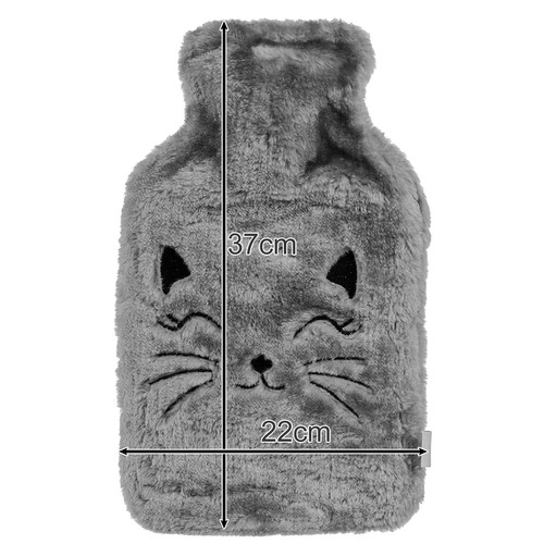 Bouillotte en Caoutchouc avec Housse 1800ml Ruhhy 24535
