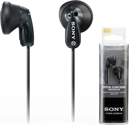 Écouteurs intra-auriculaires noirs