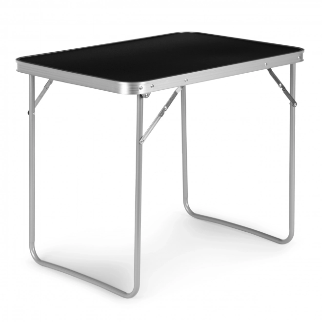 Table de camping pliante table de pique-nique plateau 80x60 cm noir