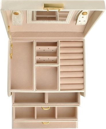 Visibilité maximale grâce aux 20 compartiments et tiroirs