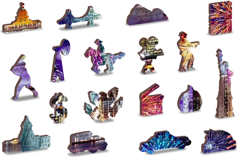 Pièces aux formes uniques