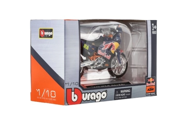 Modèle en métal moto KTM 450 Rallye Dakar