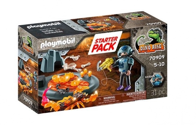 DINO Rise 70909 Pack de Démarrage Combat avec le scorpion de feu