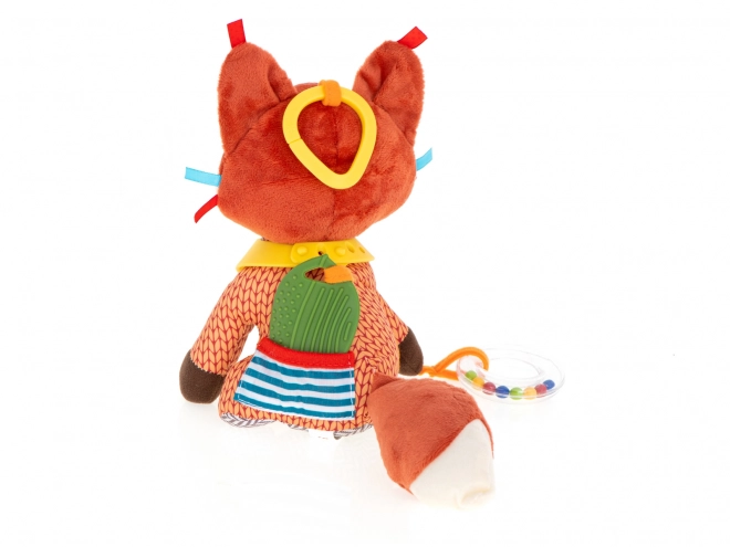 Jouet sensoriel pour poussette renard