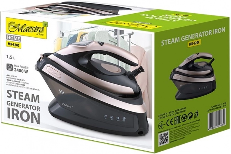 Vapeur puissante et démarrage rapide