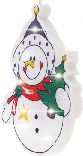 Bonhomme de neige magique avec lumières LED