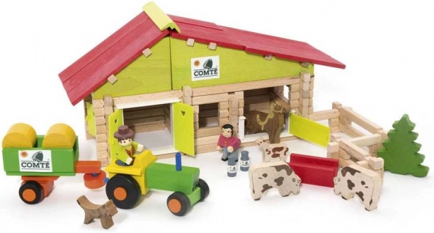 Jeujura construction en bois Ferme Moyenne