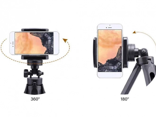 Trépied réglable pour téléphone et appareil photo
