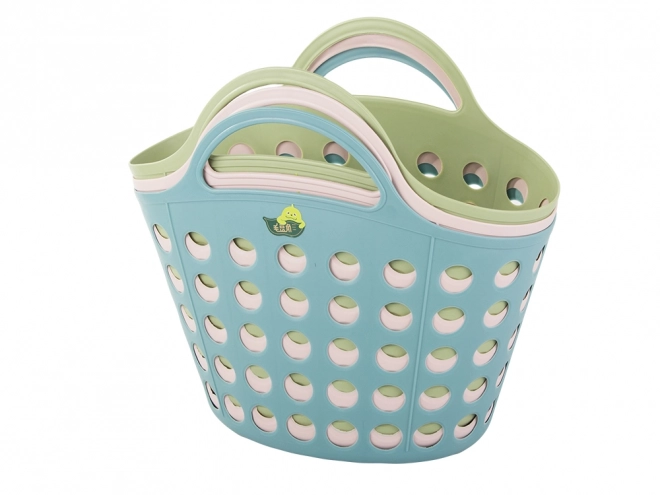 Panier en plastique pratique pour champignons et légumes