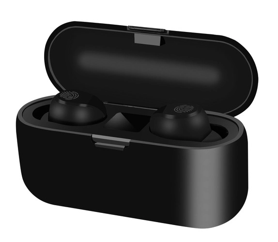 Écouteurs sans fil Bluetooth - Noir + batterie externe