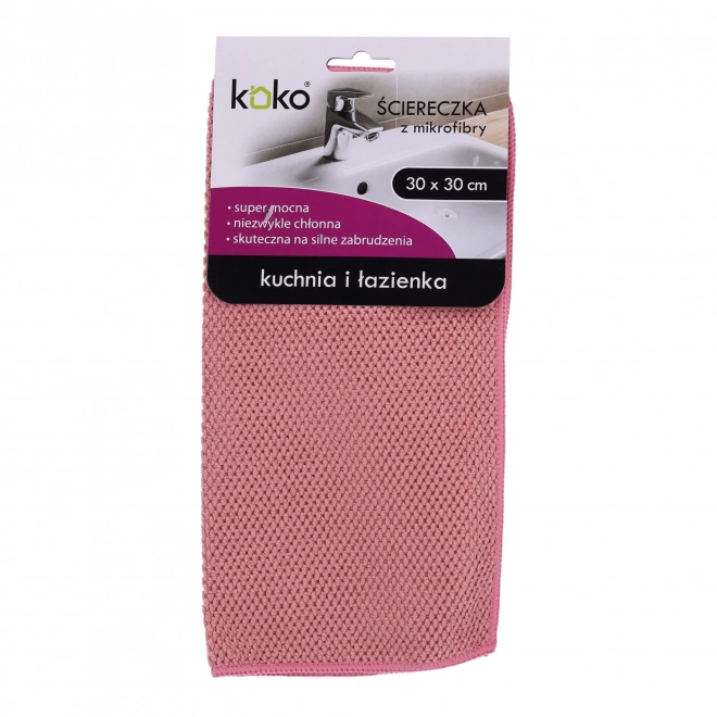 Chiffon en microfibre KOKO pour la cuisine et la salle de bain, taille 30x30