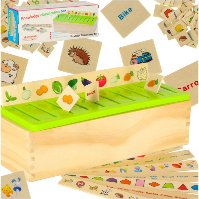 Jouet éducatif en bois - puzzle logique