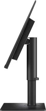 Pied ergonomique avec réglage en hauteur et pivot