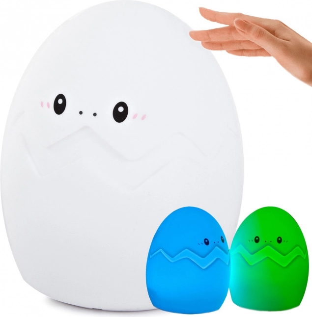 Veilleuse nocturne RGB œuf en silicone
