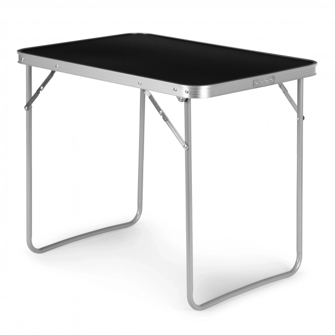 Table de camping pliante table de pique-nique plateau 80x60 cm noir