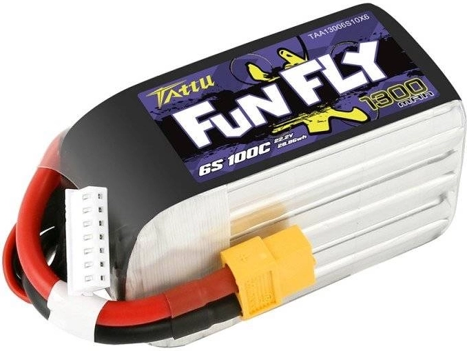 Compacte 6S 1300 mAh avec XT60