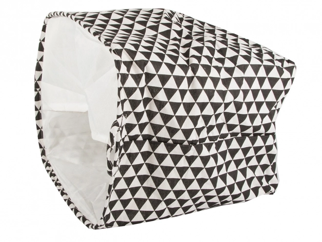 Panier à linge et jouets pliable et refermable