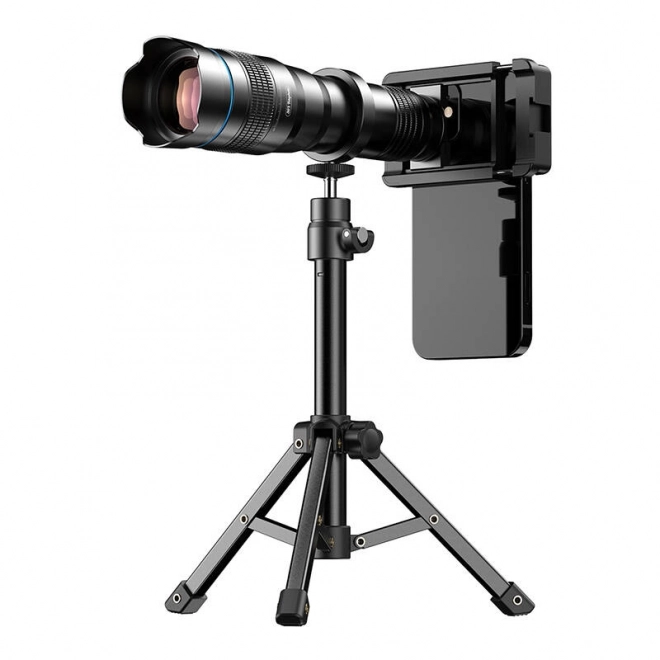 Objectif caméra APEXEL 36X APL-36XJJ020 avec trépied (noir)