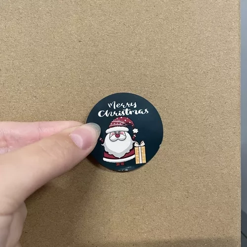 Autocollants de Noël - rouleau 500pcs. Ruhhy 22328