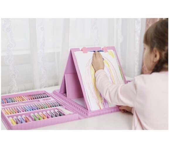 Ensemble de peinture 208 pièces dans une mallette