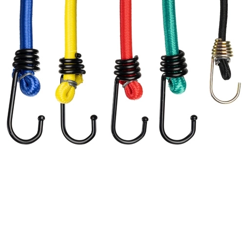 Sangles de bagages élastiques avec crochets, 12 pcs